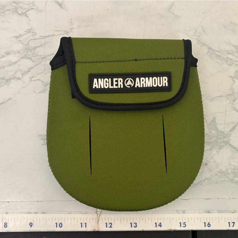Tactical Anglers Assault Pouch Bag Green Color Hook And Eye 6x5 Bag Foam - Picture 5 of 5
